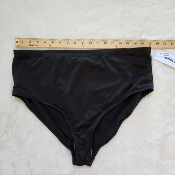 Hurley Women's black bikini bottoms Swim.size 3x - Picture 4 of 6
